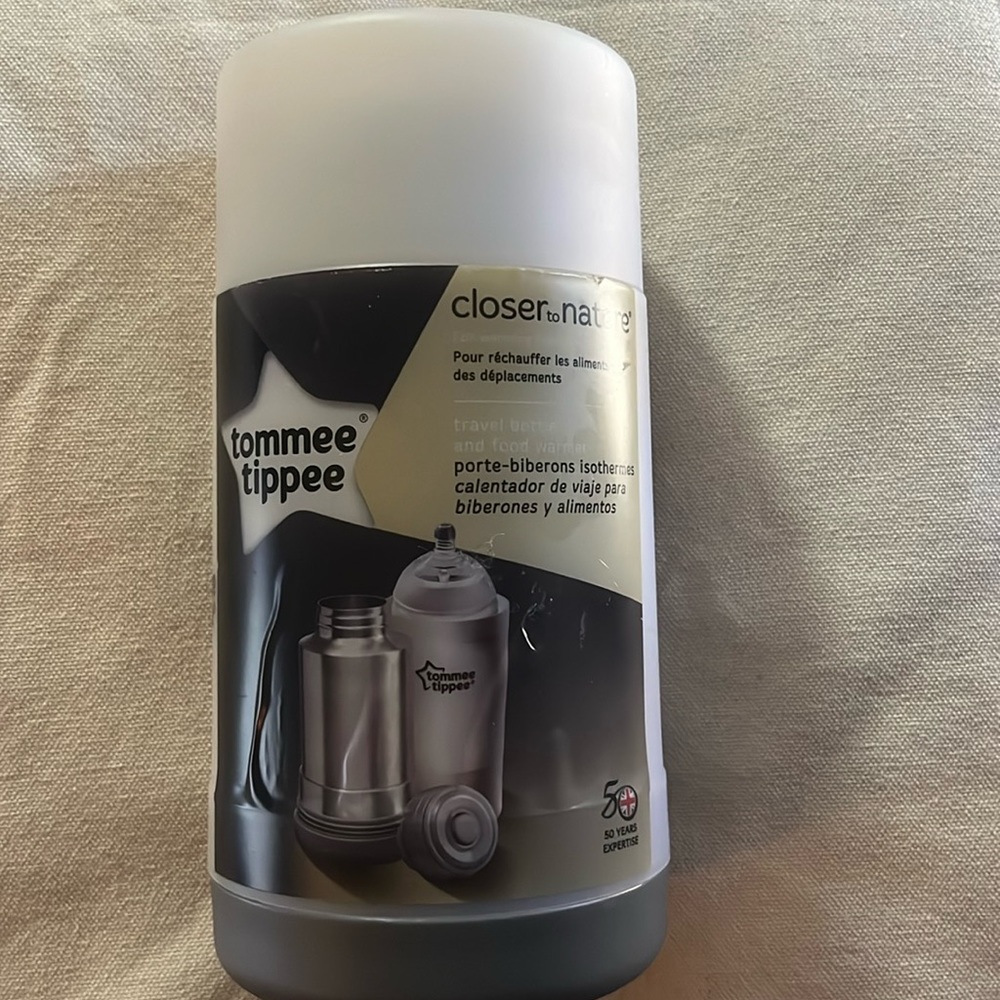 New with labels TOMMEE TIPPEE Closer to Nature Travel Bottle & Food Warmer